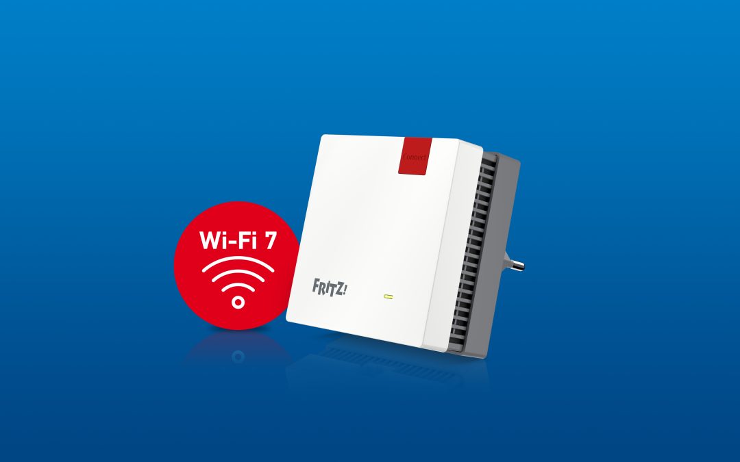 Abgebildet wird der Fritz WLAN Repeater 1700
